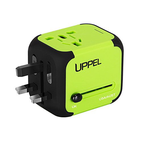 Travel Power Adapter International Plug QC 3.0 Fast USB Wall Charger Worldwide A